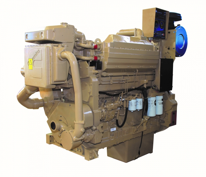 Cummins KTA19-D(M)410 Marine Generator Engine and Spare Parts
