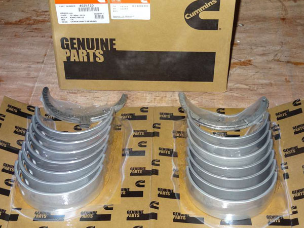 Cummins Main Bearing