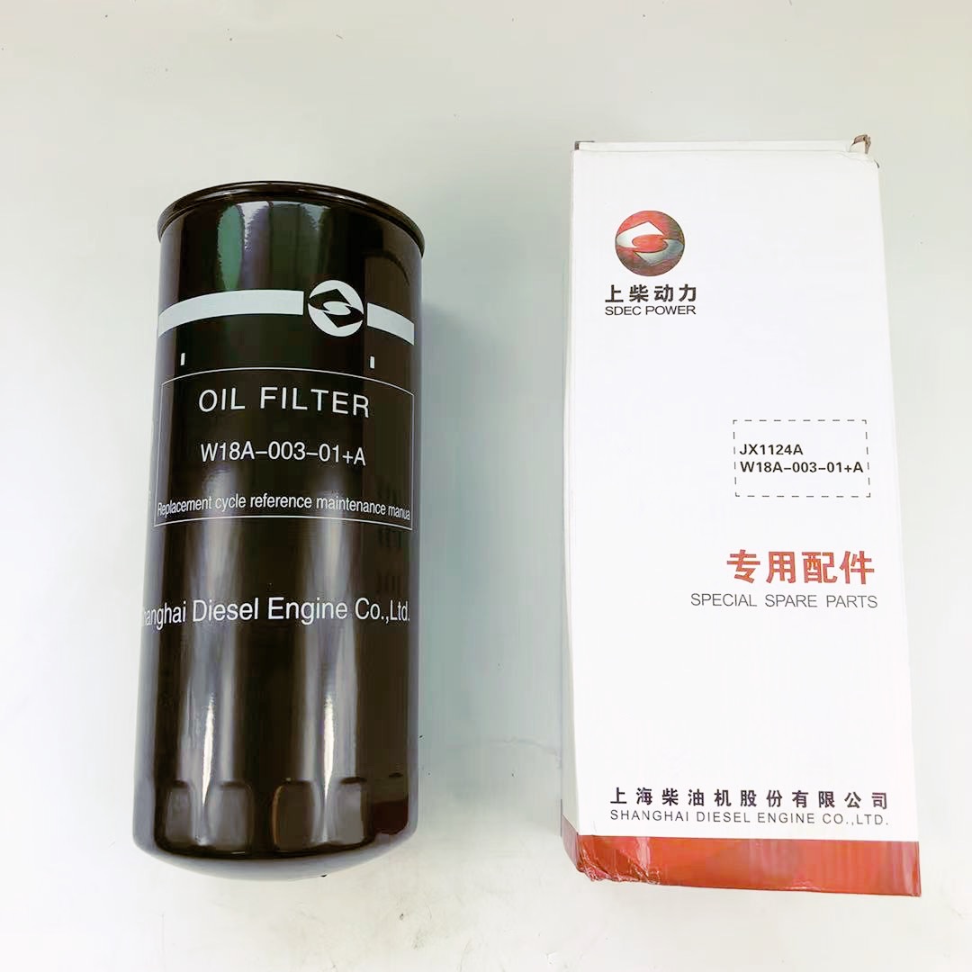 Genuine Brand New diesel engine Spare Parts Oil filter W18A-003-01+A  for Shangchai (SDEC) Engine