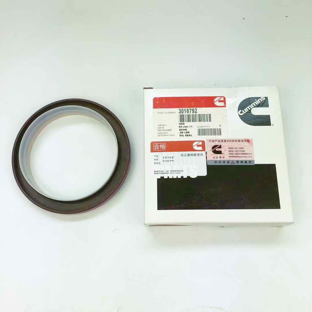 Cummins Diesel engine Spare Parts Crankshaft Front Oil Seal 3016792 for Cummins KTA19