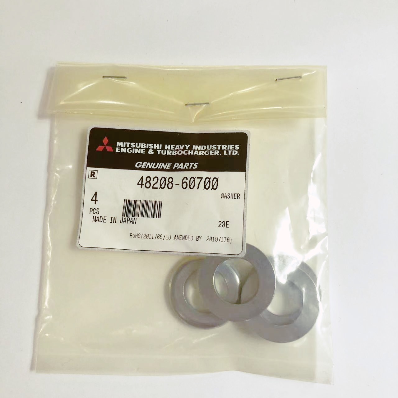 Genuine & Brand New Mitsubishi S6R S6R2-PTA WASHER 48208-60700​