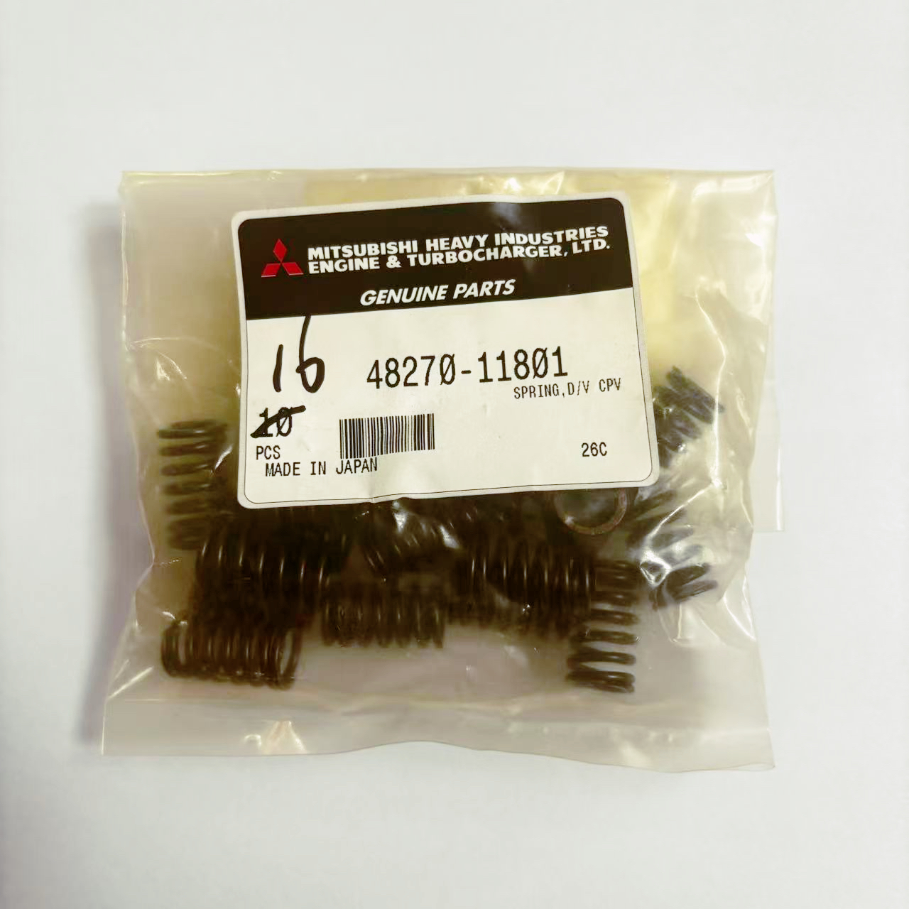 Mitsubishi engine parts 48270-11801 SPRING